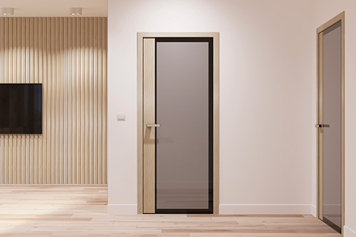 Декоративные рейки баффели ProfilDoors в гостиной
