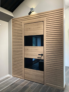 Стеновые панели ProfilDoors МДФ в изголовье кровати