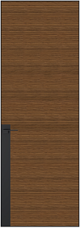 Алюминиевая дверь ProfilDoors 2AGN АКП